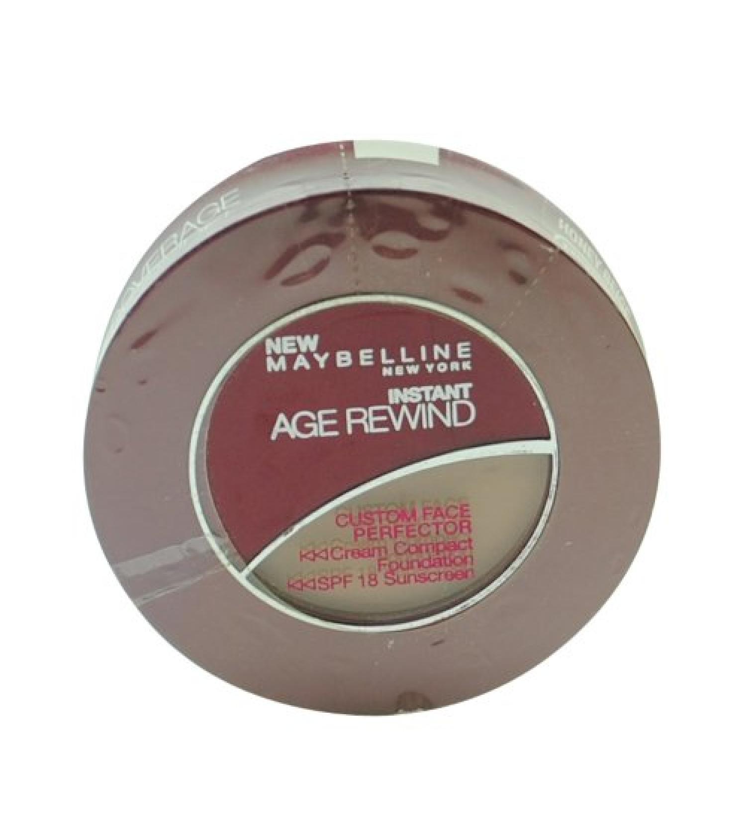 Maybelline Instant Age Rewind Compact Cream Foundation  Honey Beige Medium 4