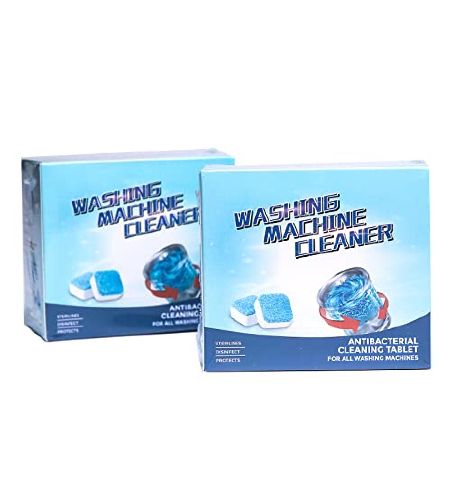 NC Washing Machine Cleaner Descaler 12 Pack - Deep Clean HE Front Loader & Top Load Washer - Remove Residue & Odor - Laundry Tub Seal - (12 Tablets) - Buy Online on GoSupps.com