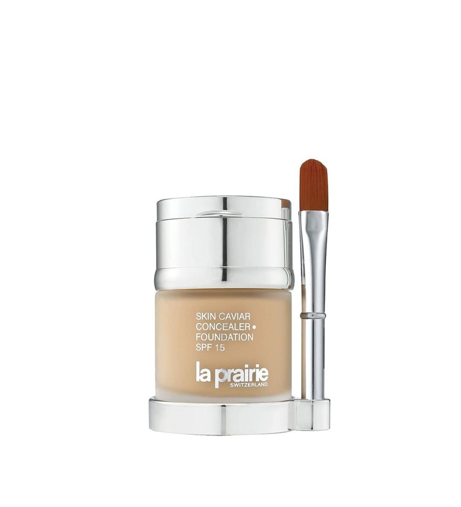 La Prairie Skin Caviar Concealer Foundation SPF 15, 1 oz - Honey Beige (LAPRAIRIE-263726) - Buy Online on GoSupps.com