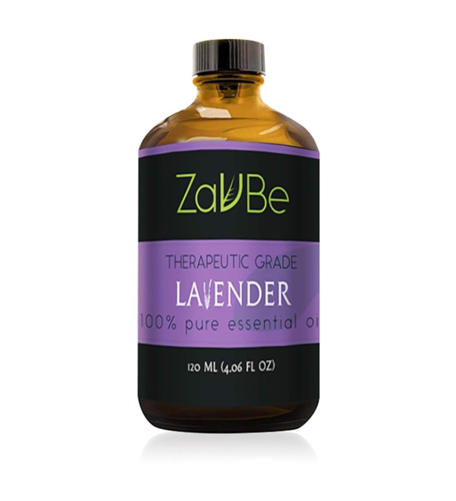 MABUA Pure Lavender Essential Oil Natural Undiluted Therapeutic Grade for Aromatherapy Diffusers Humidifier Fragrance Scent 4 fl. oz.
