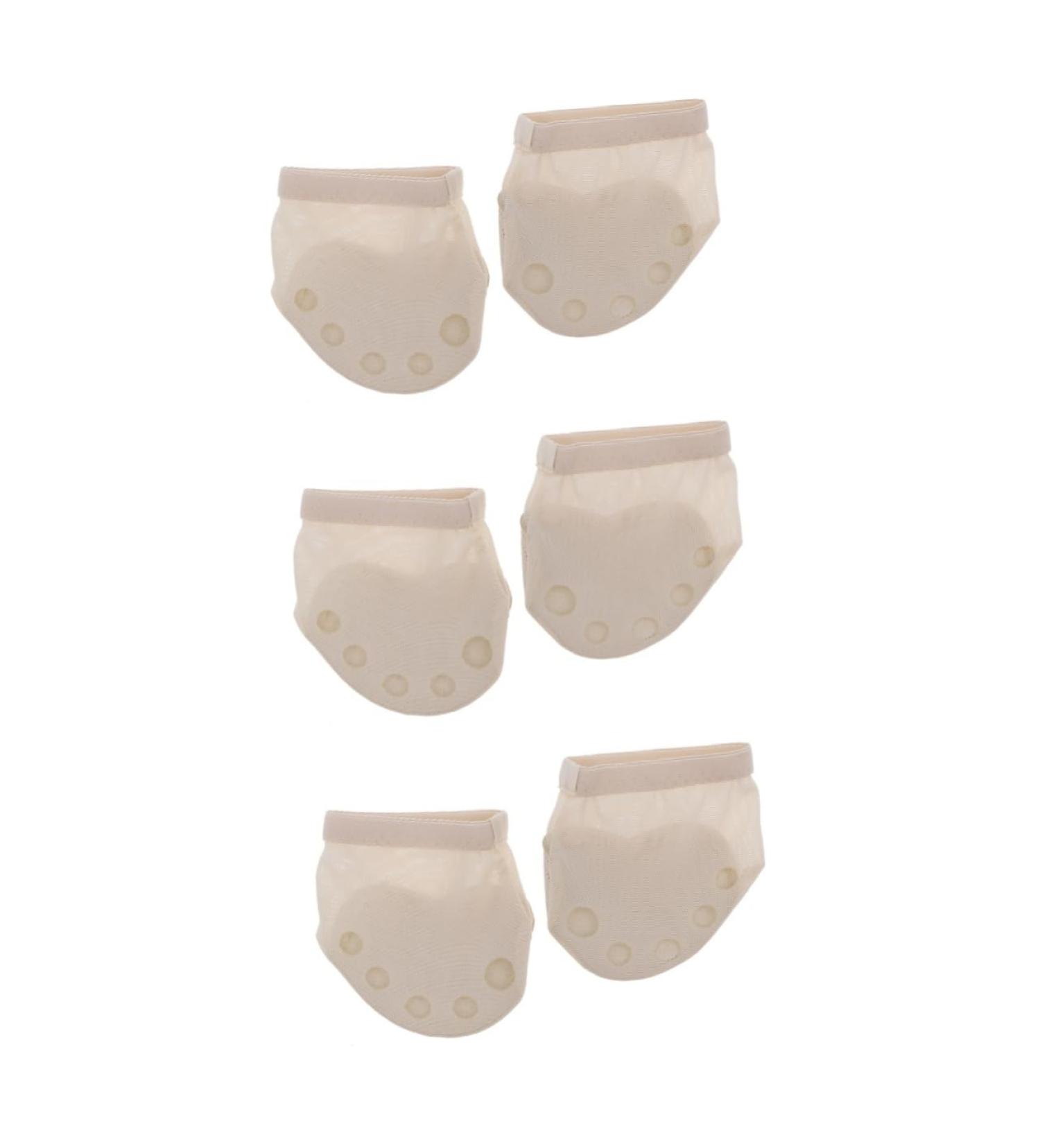FOMIYES 3 Pairs Paw Ball of Foot Cushions | Forefoot Pads & Metatarsal Foot Protectors for Dance Socks Ballet Jazz Shoes - Comfortable Footwear Solutions for Women - Buy Online on GoSupps.com