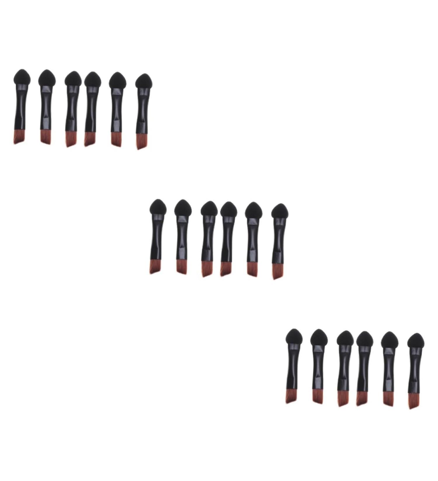 Healeved 60 Pcs Make Eye Shadow Brush Beauty Sponges Kit Eyeshadow Makeup Sponges Shine Crease Sponge Brushes - Buy Online on GoSupps.com