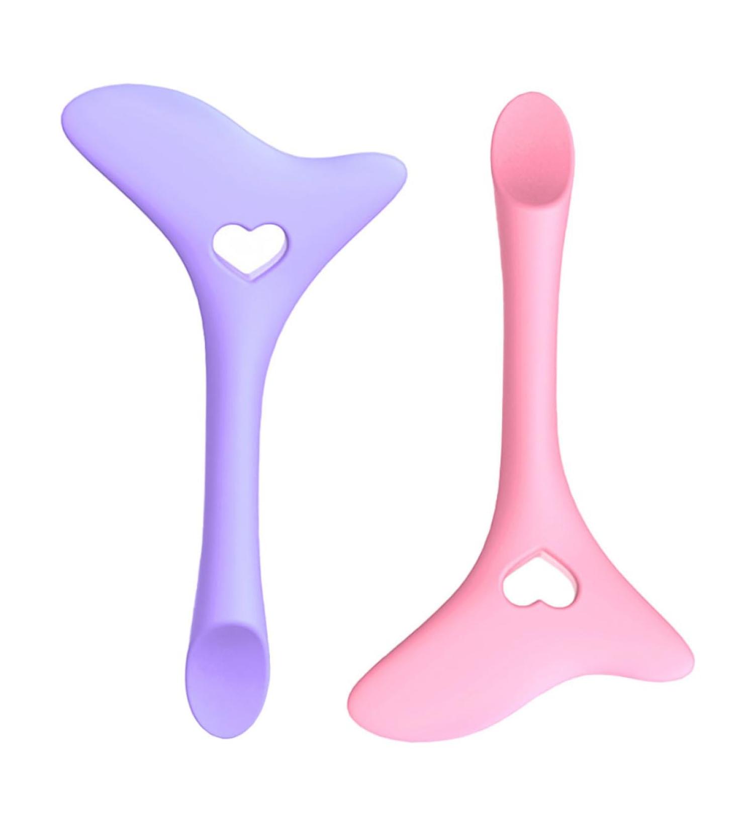 DOITOOL 2 Pcs Eyeliner Eyeshadow Lash Tools Mutitool Multi-function Make up Tools Eyelash Girl Drawing Tool medium Assorted Color - Buy Online on GoSupps.com