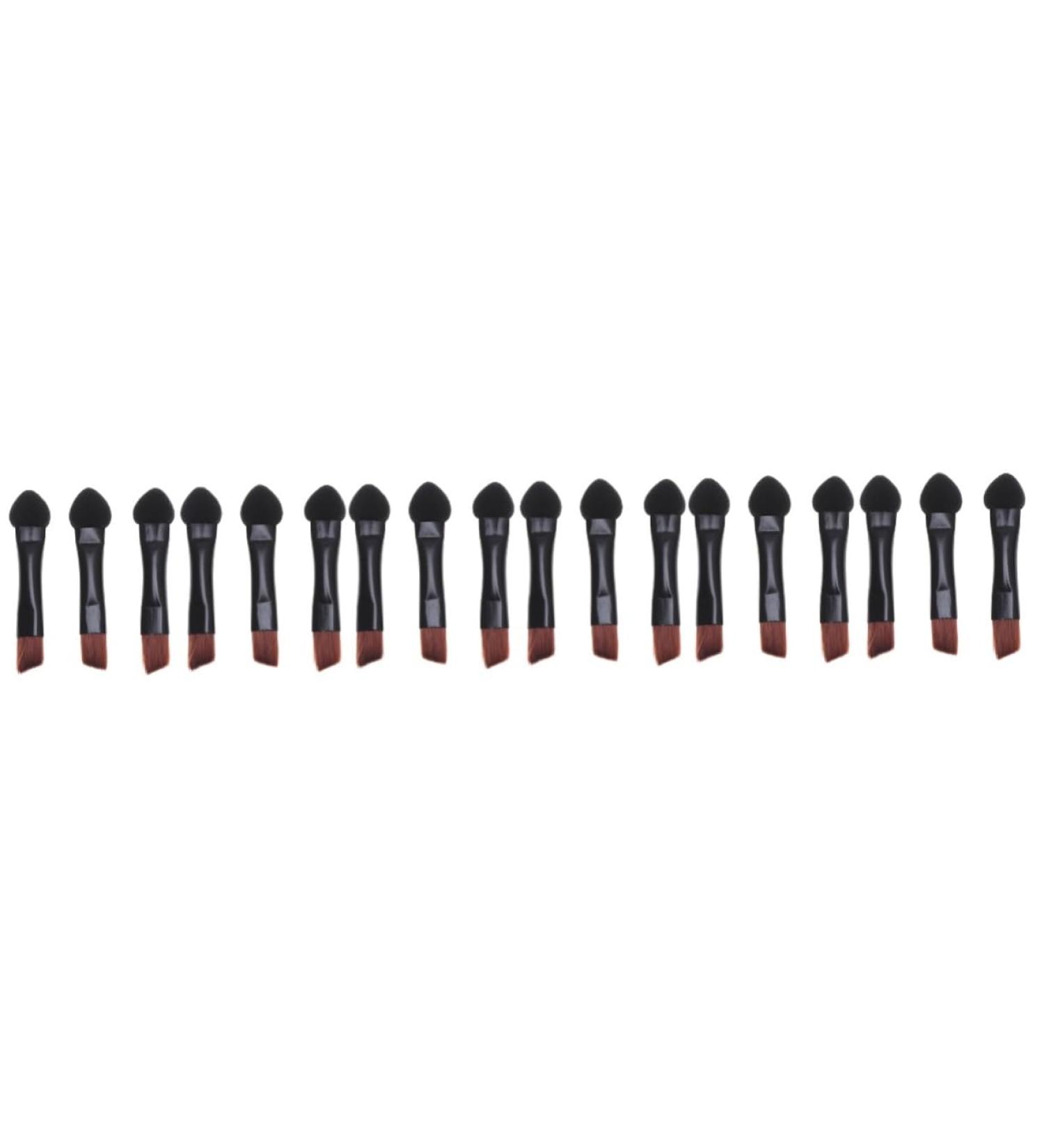 HAPINARY 60 Pcs Make Eye Shadow Brush Sponge Women Makeup Brush Esponjas Para Eyelash Cosmetics Brushes Mini - Buy Online on GoSupps.com