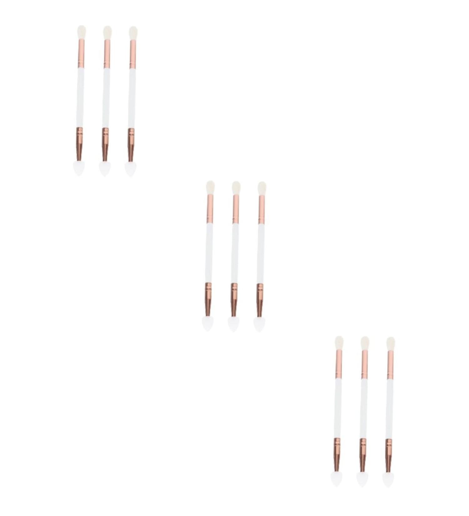 Healeved 9 Pcs Eye Shadow Brush Eyeliner Brush Eye Primer Dual-headed Eyeshadow Brush Eye Brush Nylon - Buy Online on GoSupps.com