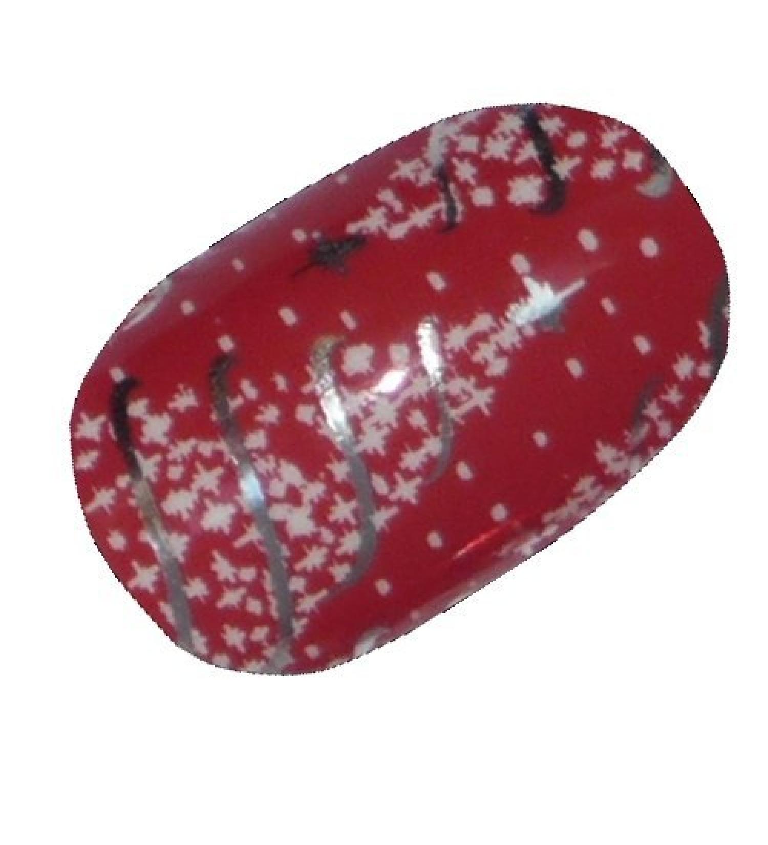 Chix Nails Occasional Minx Trendy Style Designer Fingers Toes Vinyl Foils Nail Wraps Christmas Tree Print - Buy Online on GoSupps.com