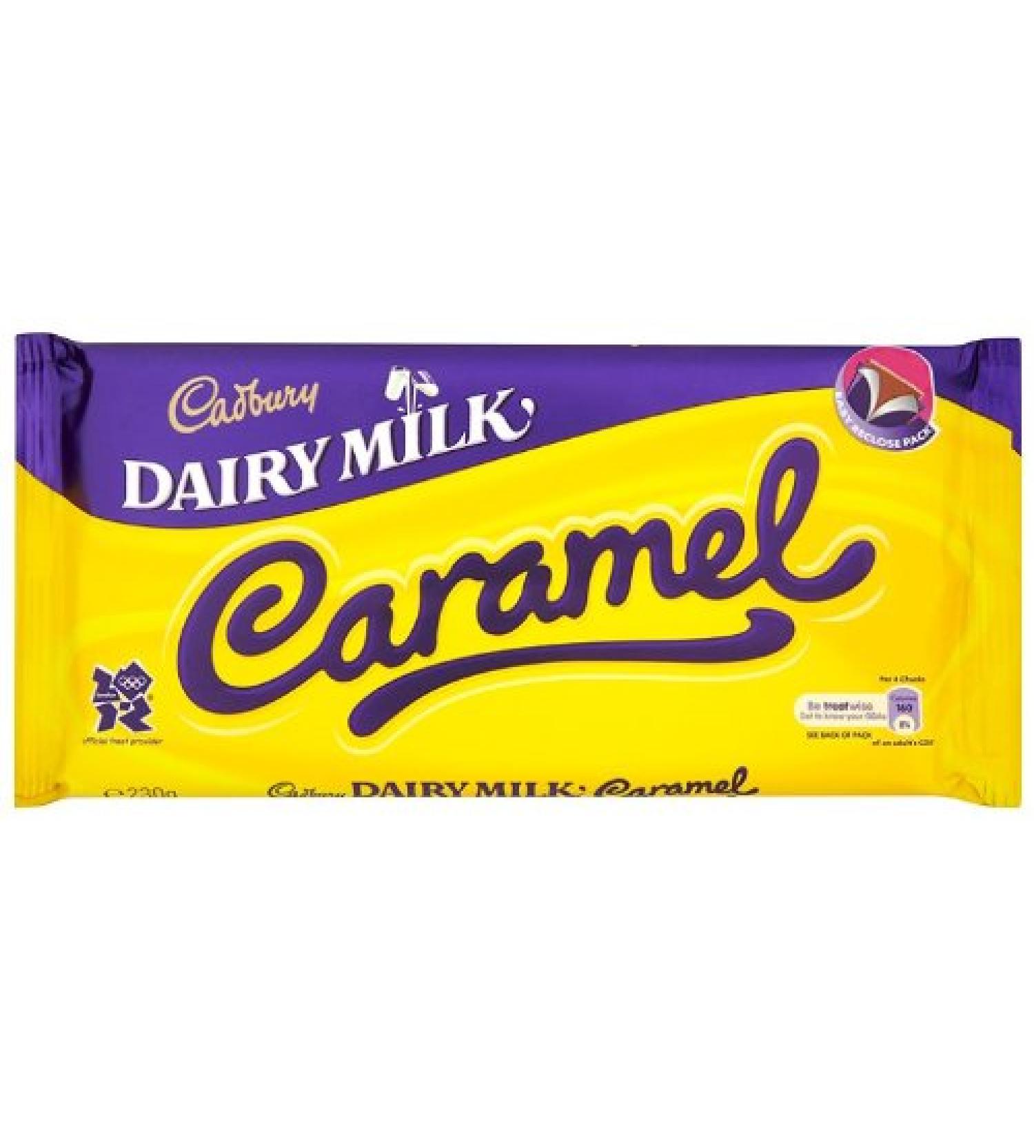 Cadbury Dairy Milk Caramel Bars 200g (Pack of 7) - Buy Online on GoSupps.com