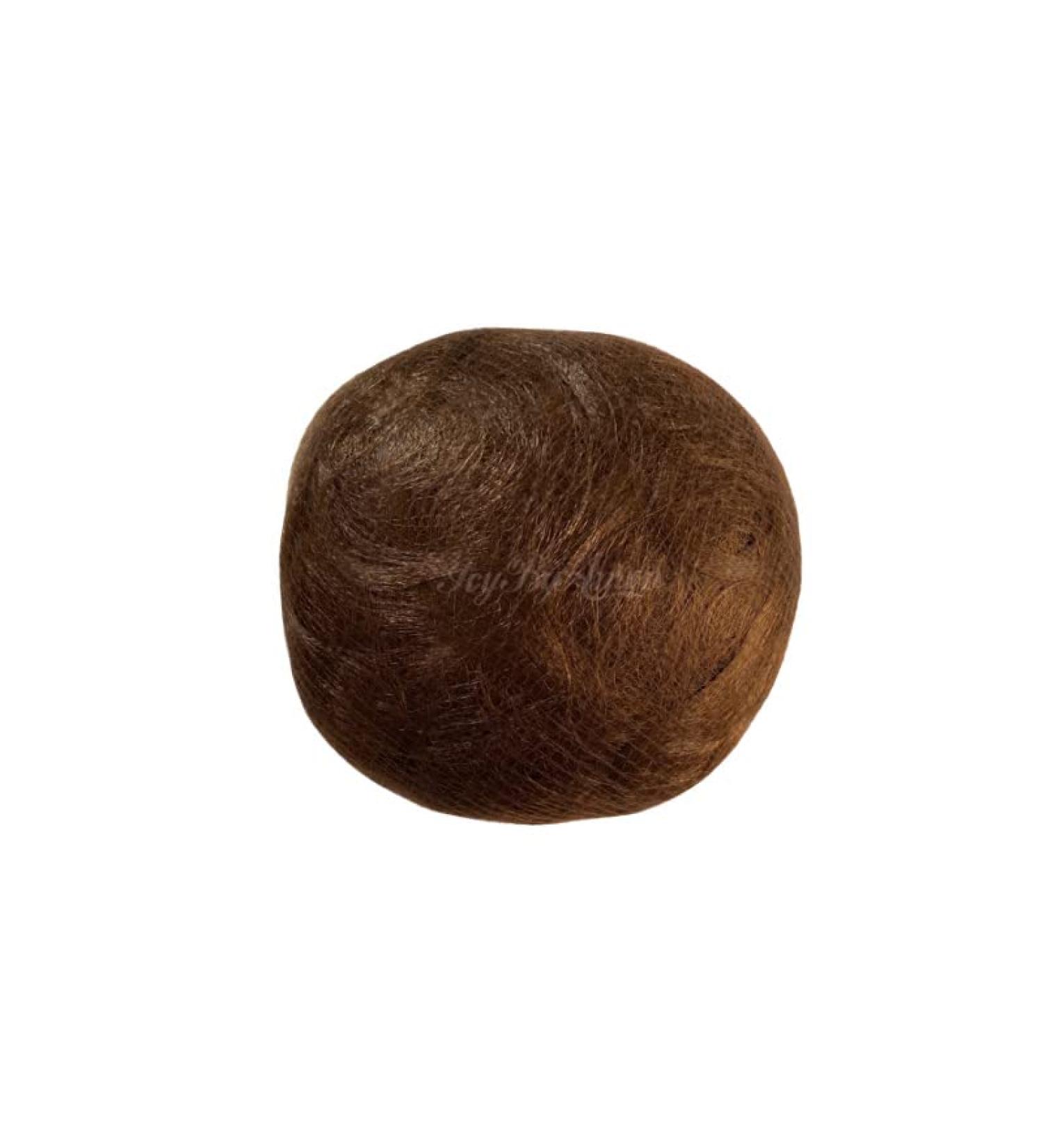 Round Hair Padding Chignon Add Volume Puff Hair Bun Maker For Lift Updo Extension Accessory Hair Style (MEDIUM Brown) MEDIUM Brown