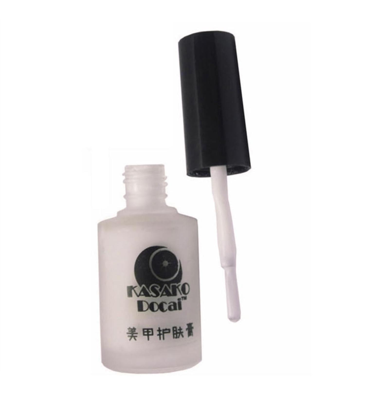 minkissy Nail Polish Glue Palisade Anti-overflow Glue Latex Liquid Tape Glue Polish Emulsion Nail Supplies 8.00X2.80X2.80CM Pink - Buy Online on GoSupps.com