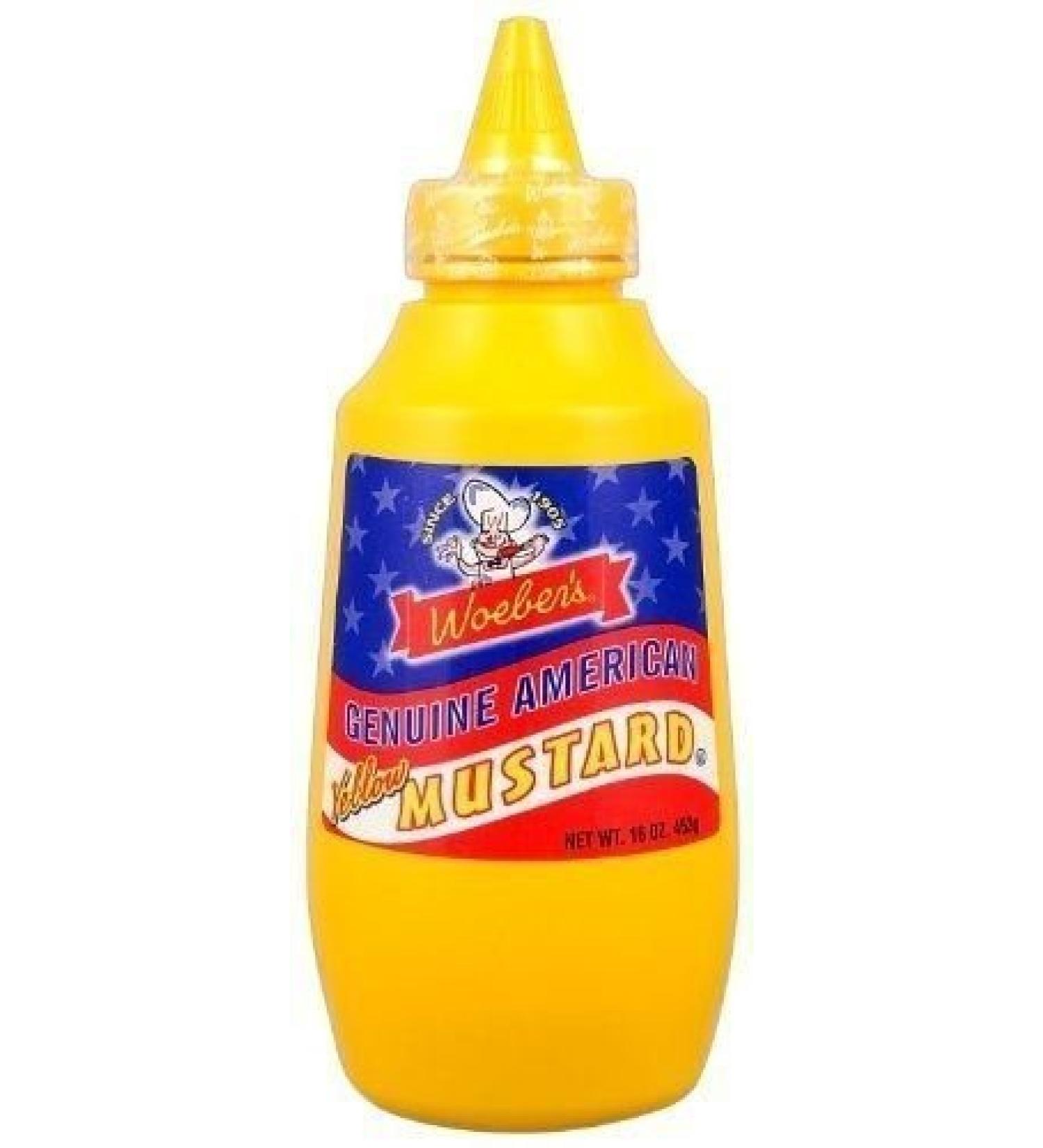 Woeber's Woebers American Mustard 453 g