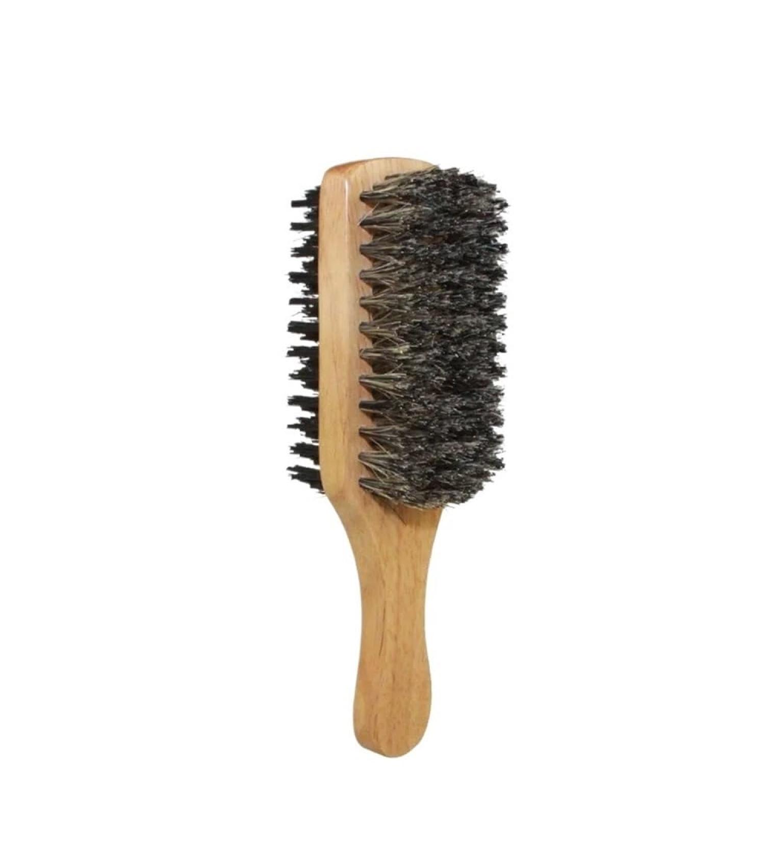 Buy LCKJLJ Men's Hair Brush - Natural Wood Double-Sided Antistatic Styling Comb for Barbers & Shaving Tools (Size M) - Buy Online on GoSupps.com