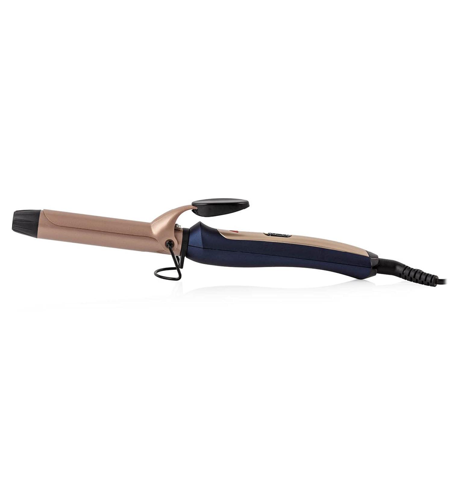 Carmen C81060BC Twilight 25mm Curling Tong with Keratin ProTech Coating - Blue & Champagne - Buy Online on GoSupps.com