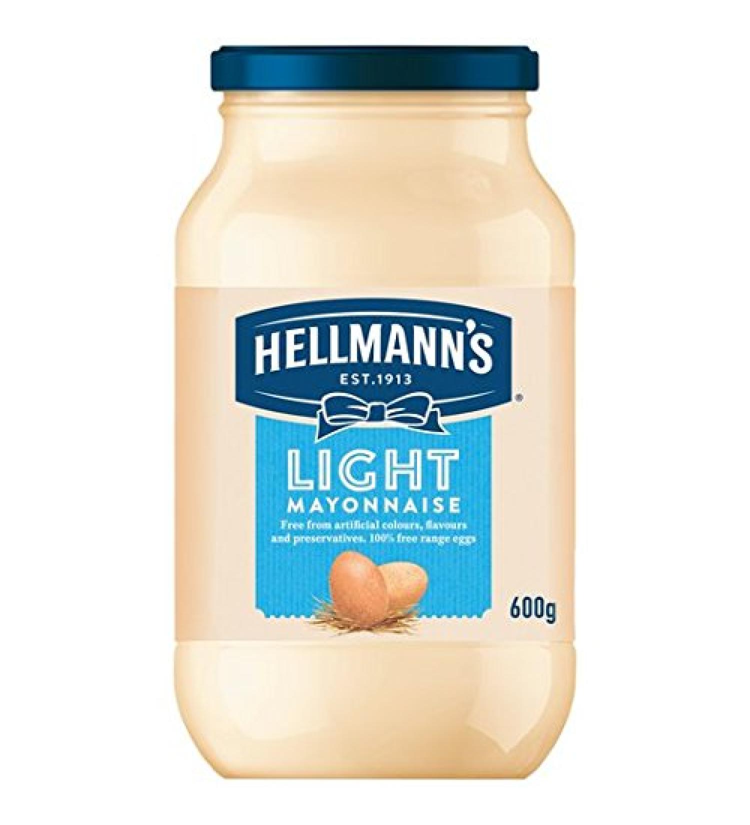Hellmann's 600g of Hellmann light mayonnaise