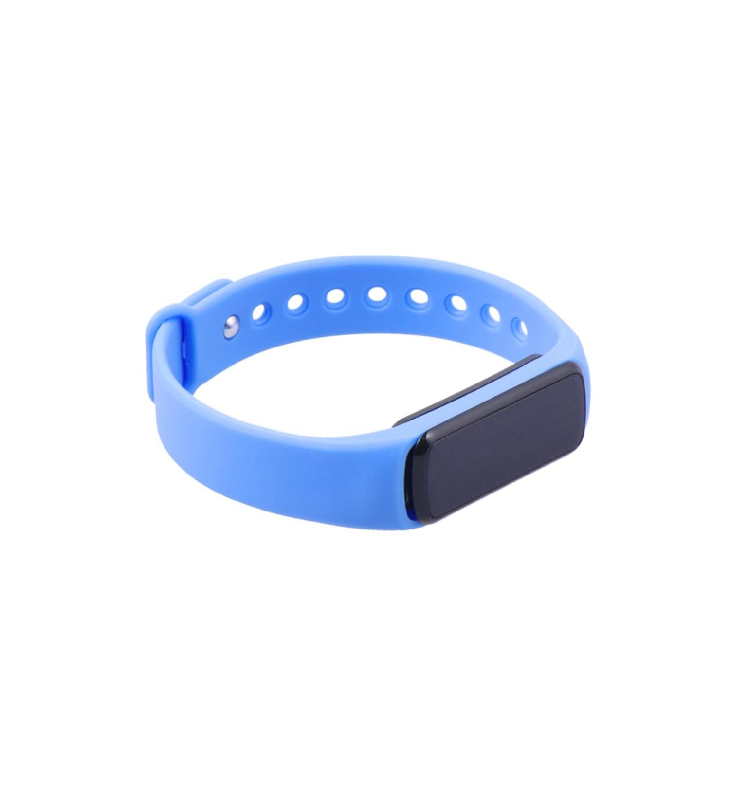 Yarnow Safety Arm Bands & Silicone Bracelet for Kids | LED Tracking Fitness Watch | Durable Boys Bracelet 23*2cm - Blue - Buy Online on GoSupps.com