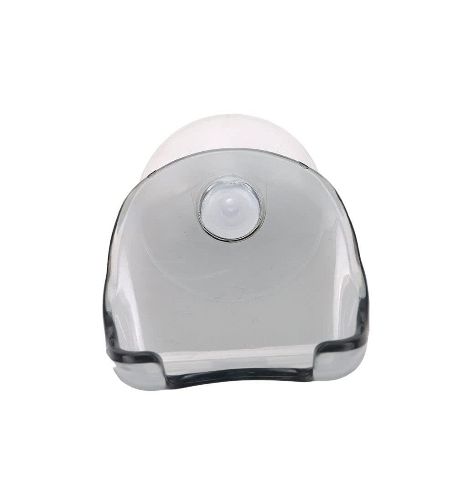 Suction Razor Holder - Stylish Bathroom Shaver Holder with Suction Cup Hook in Gray - Practical & Popular Design - Buy Online on GoSupps.com
