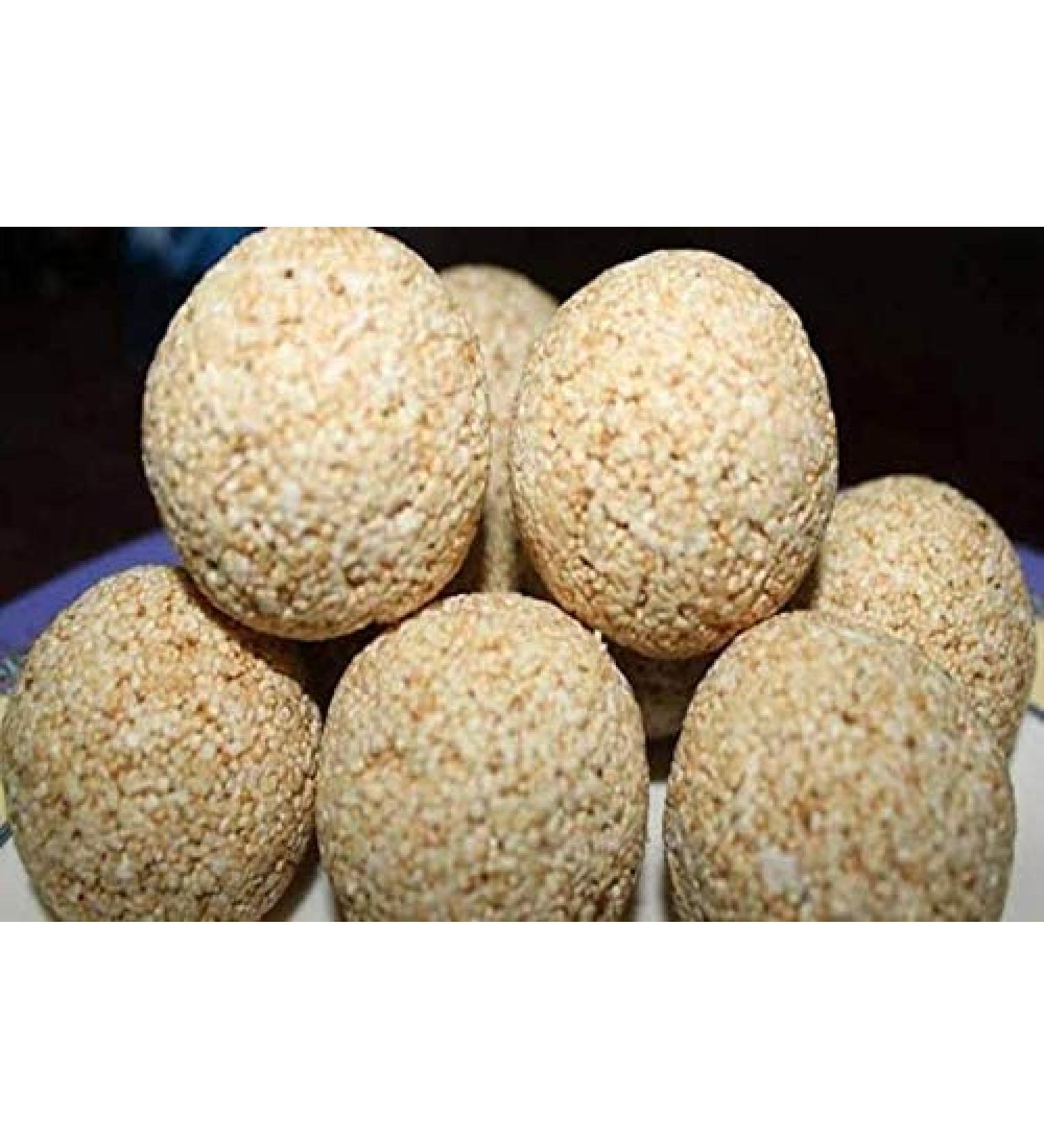 Navratri Food| Cholai Ladoo (Sweet & Ready to eat Food) (700 G)+Dry Fruit Chevdo Flavour 400gm(Phalahari Upwaas Mixture) - Buy Online on GoSupps.com