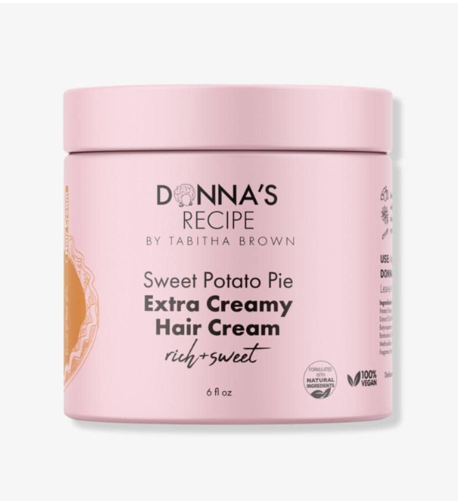 DONNA'S RECIPE SweetPotato Pie Extra Creamy Hair Cream