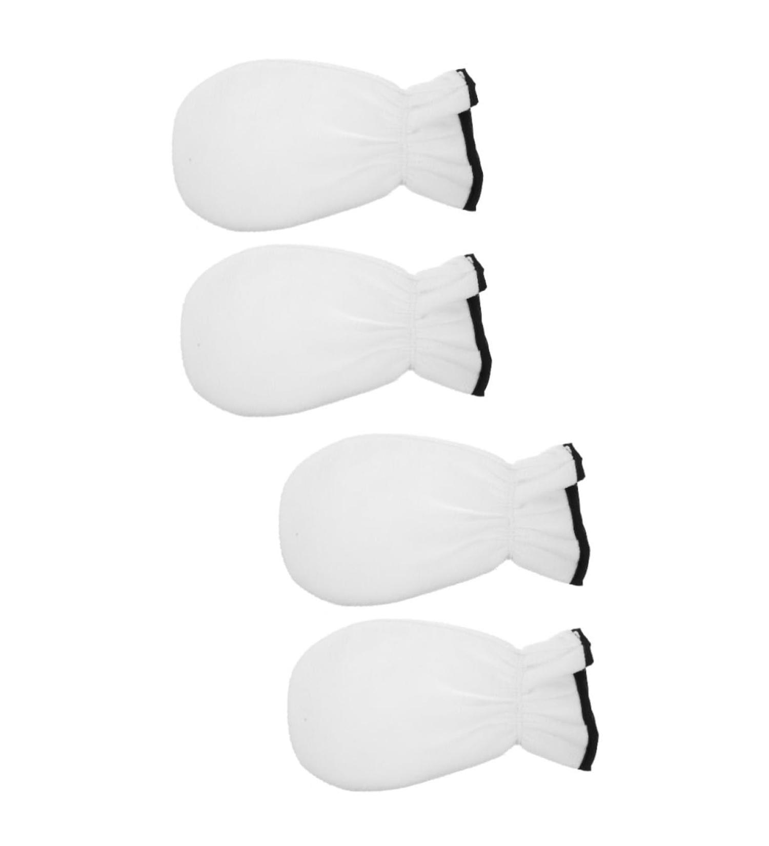 FRCOLOR 2 Pairs Wax Essential Oil Gloves Hand Spa Cover Paraffin Wax Gloves Paraffin Wax Cover Paraffin Wax Hand Cover Hand Spa Gloves Gel Spa Mask White Work Insulation Polyester - Buy Online on GoSupps.com