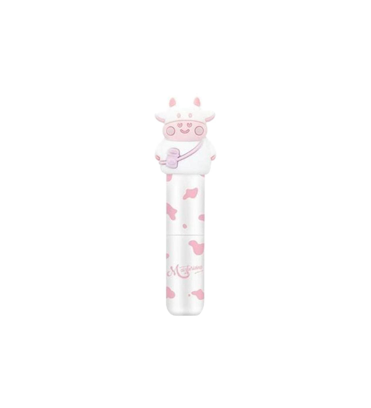 WGUST Makeup Lip Gloss Clear Cute And Moisturizing Primary School Children's Lipstick Moisturizing And Moisturizing Milk Cow Lipstick G G One Size C