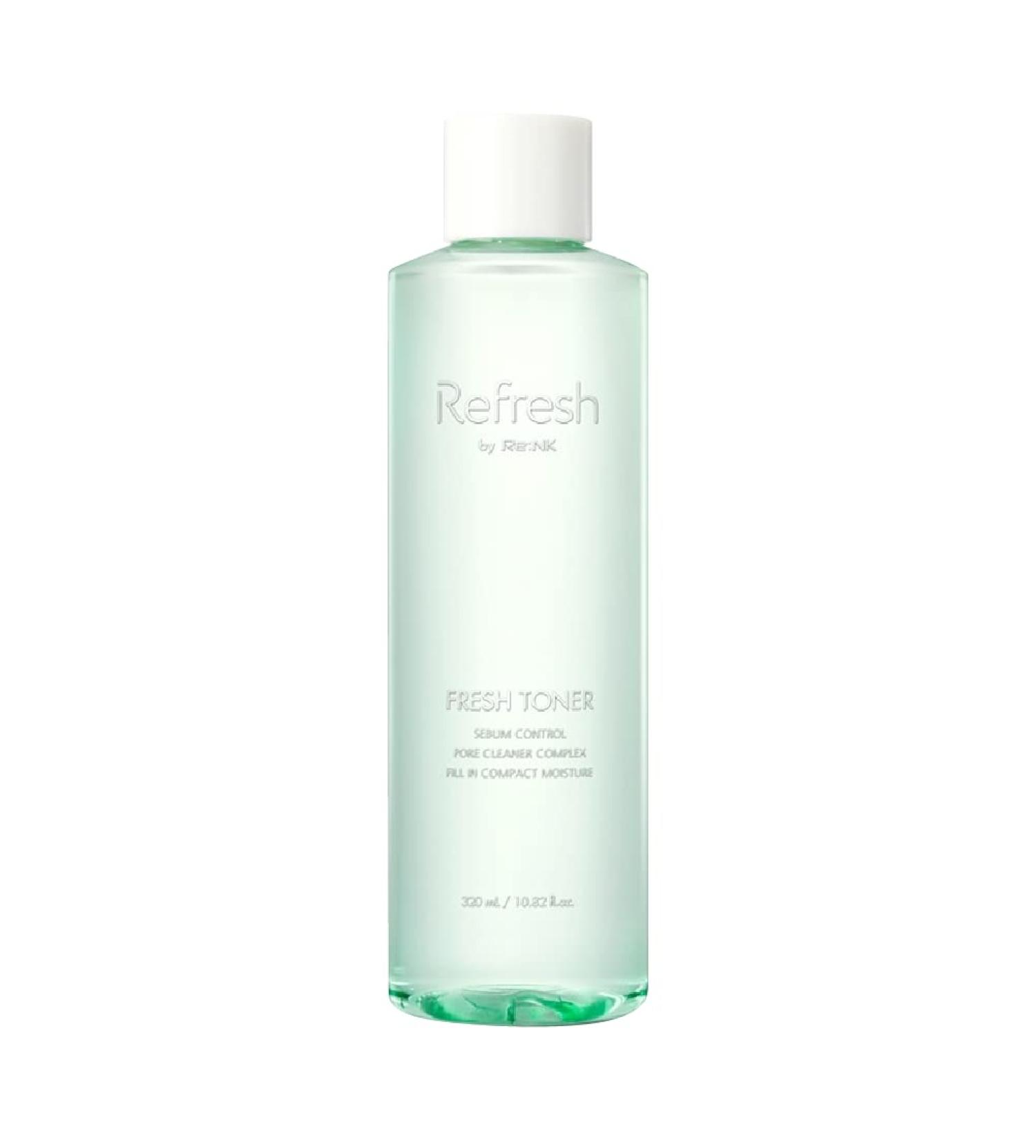 Re:NK Refresh Sebum Control Pore Cleaner Toner with Hyaluronic Acid - 10.82 fl. oz | Best Hydrating Toner for Oily Skin - Shop Internationally - Buy Online on GoSupps.com