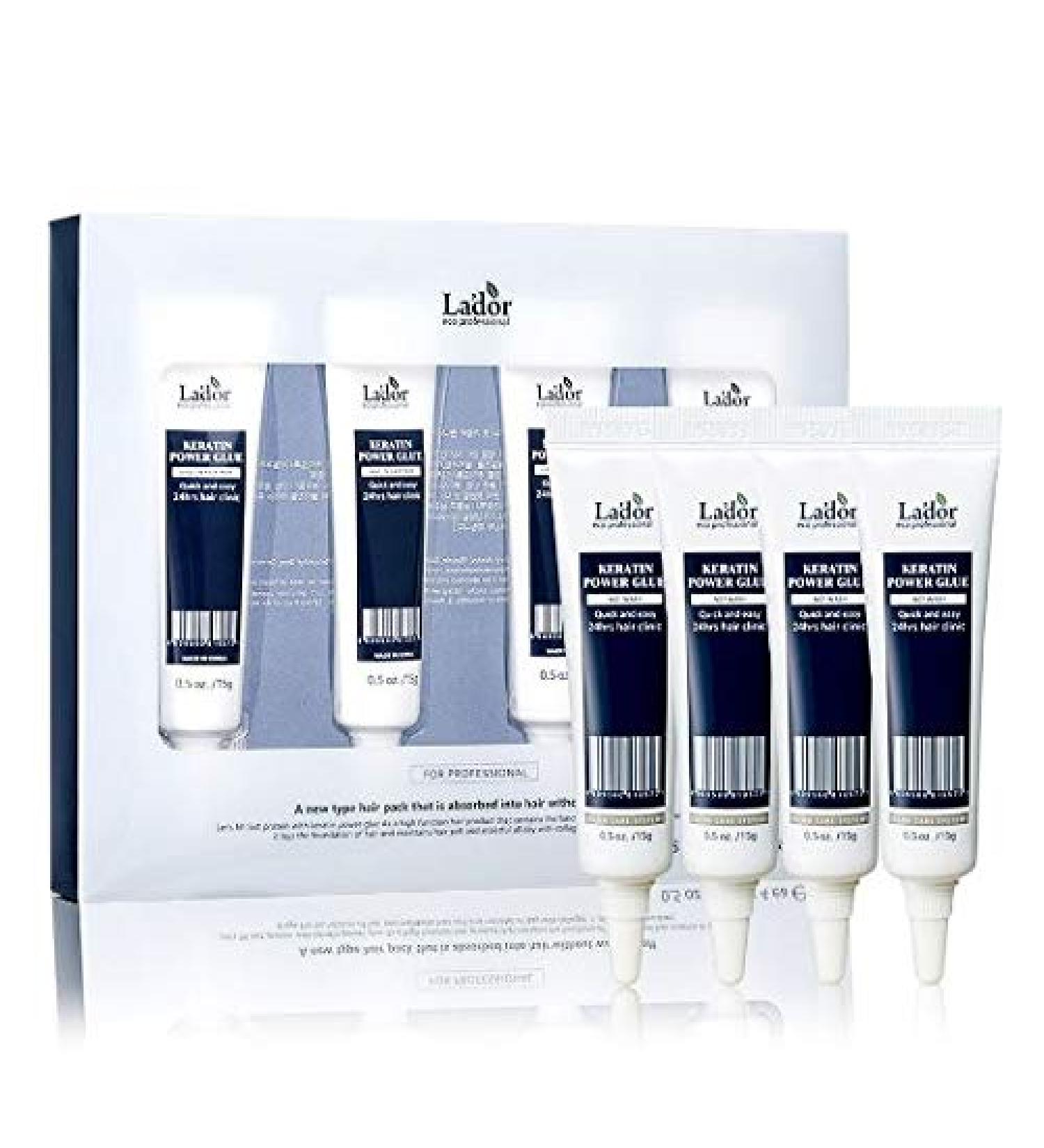 [Lador] Keratin Hair Ampoules 15ml x 4 ea