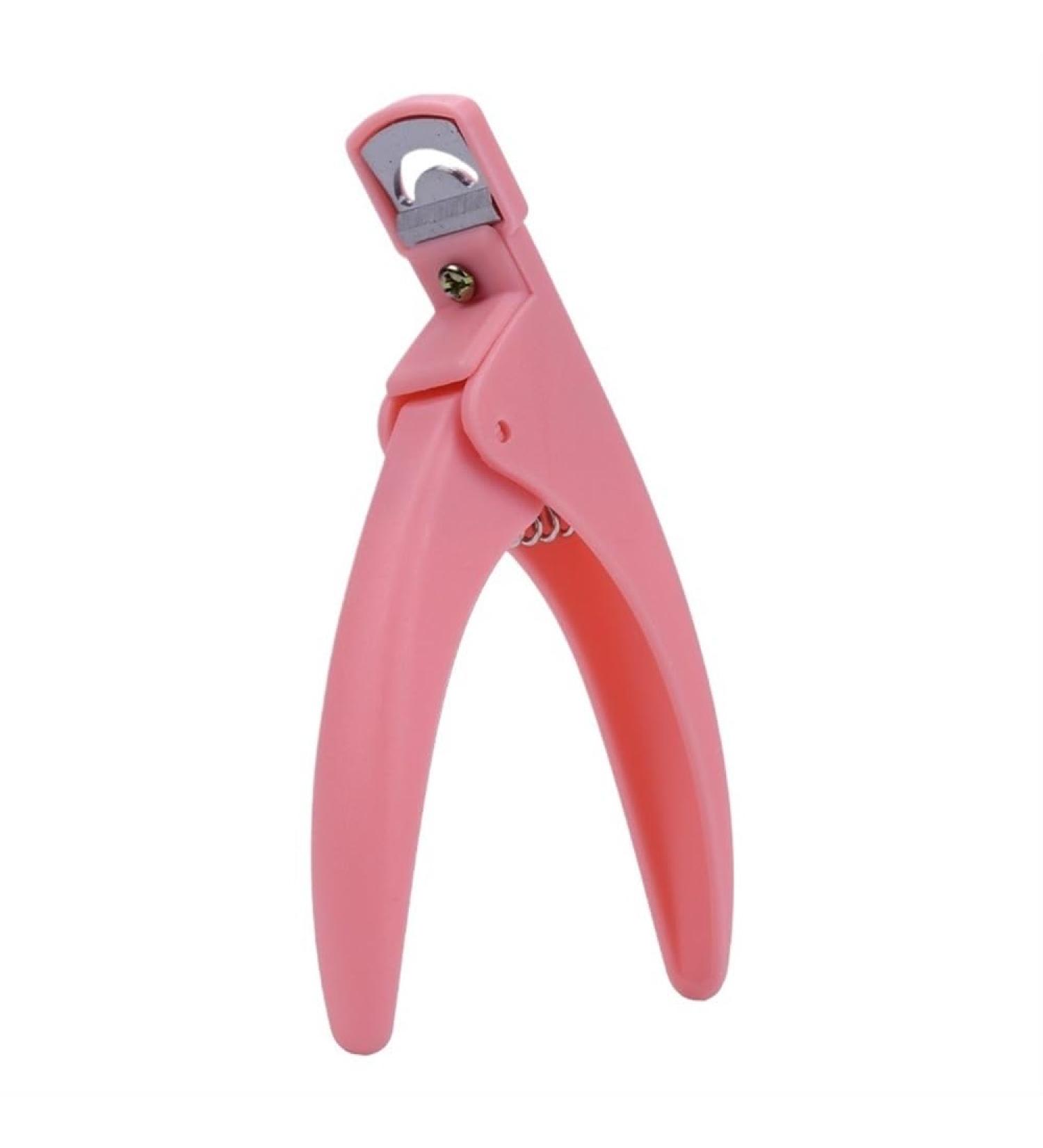 U-Shaped French False Nail Scissors Professional Stainless Steel Nail Clippers Acrylic Gel French Nail Clippers (Color : Pink) - Buy Online on GoSupps.com