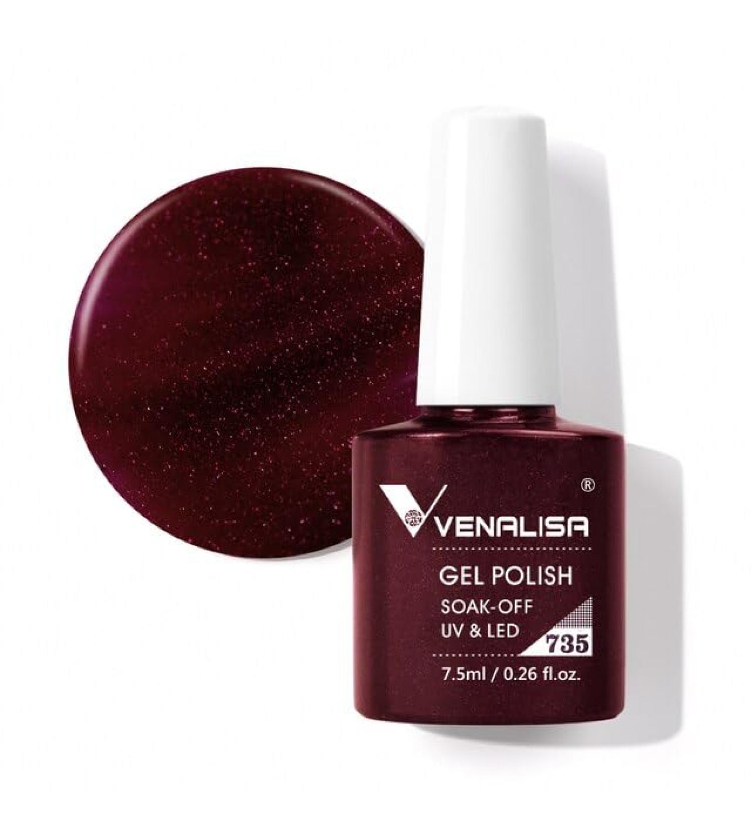 Gel Nail Polish 7.5ml Upgraded High Pigmentation Funny Bunny Glitter Gel Lacquer Nail Art Manicure Nail Gel Polish - (Color: 735) - Buy Online on GoSupps.com