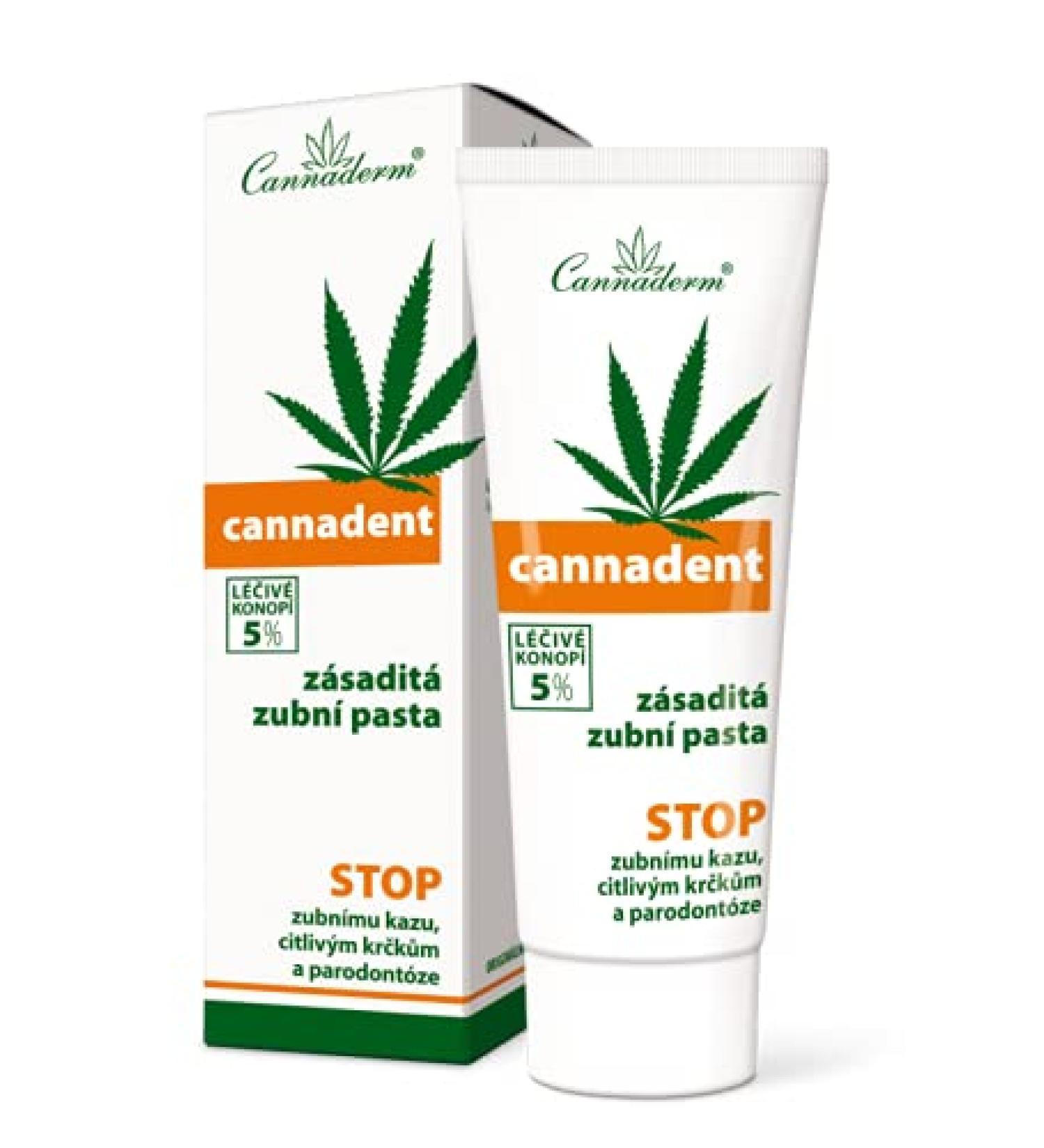 Cannaderm Cannadent toothpaste 75g