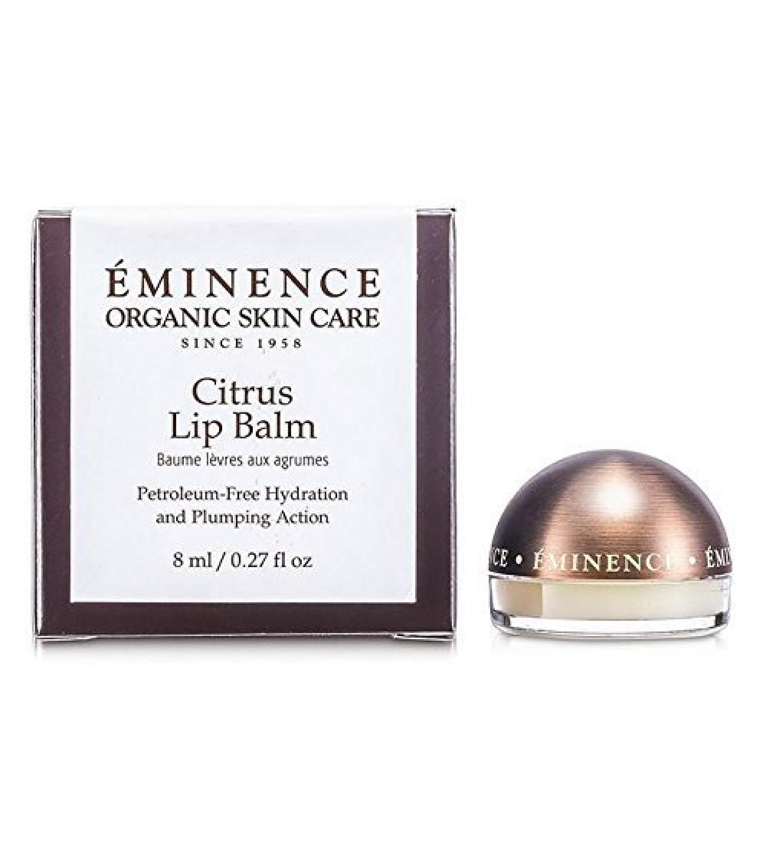 Eminence Organic Citrus Lip Balm  0.27 Ounce