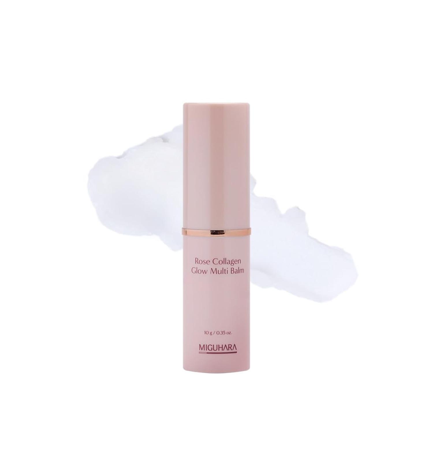 Rose Collagen Glow Multi Balm - Korean All-in-One Hydrating Balm Stick (10g) for Radiant Skin - Buy Online on GoSupps.com