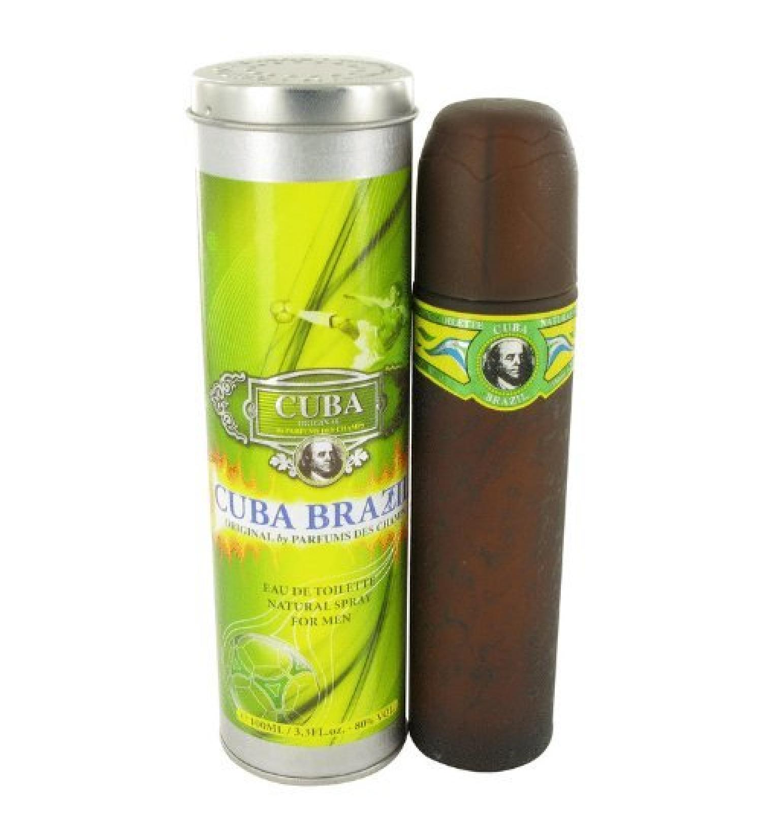 Cuba Brazil By Fragluxe Eau De Toilette Spray 3.4 Oz Men