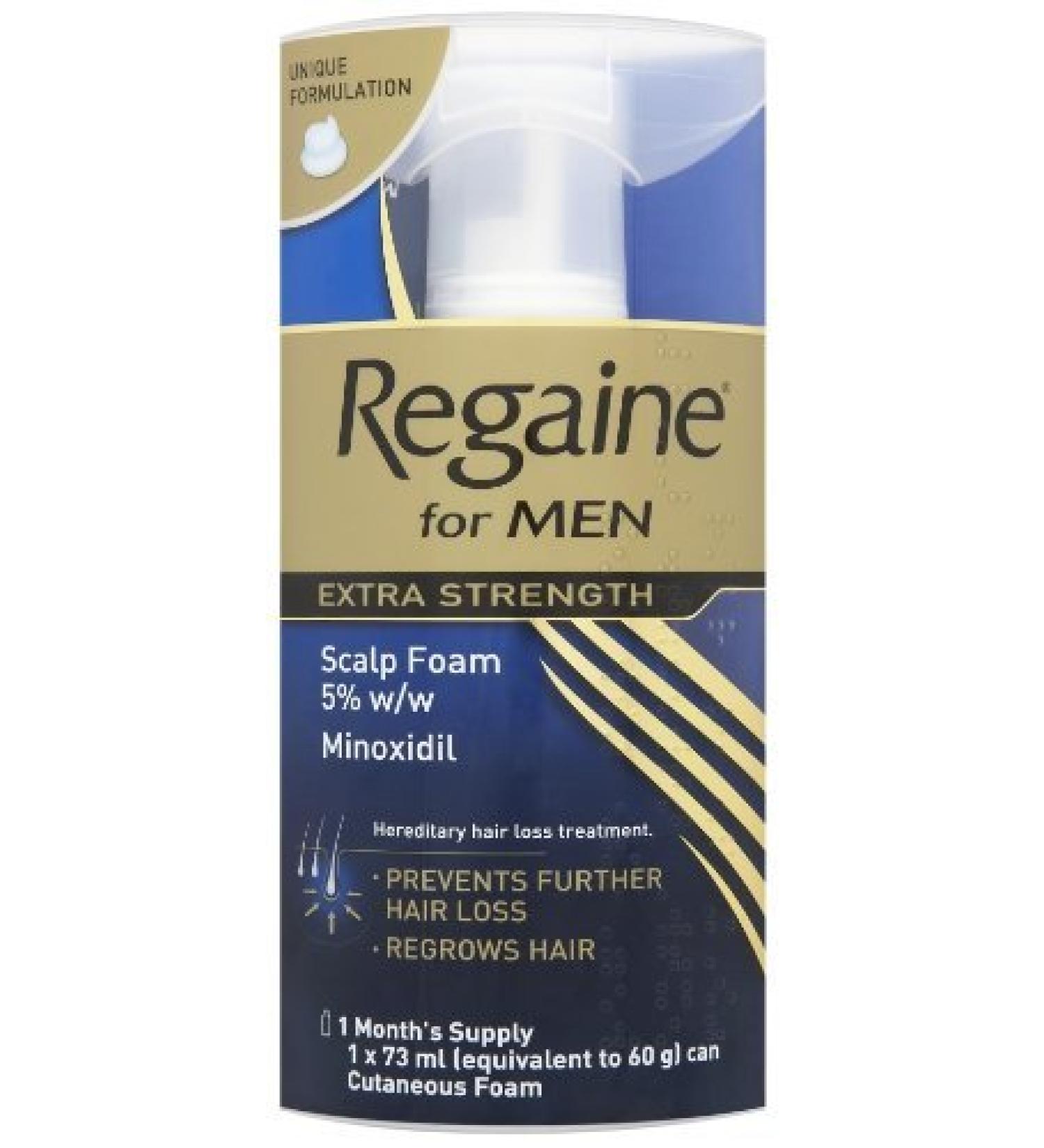 Regaine Foam For Men- 1 month supply