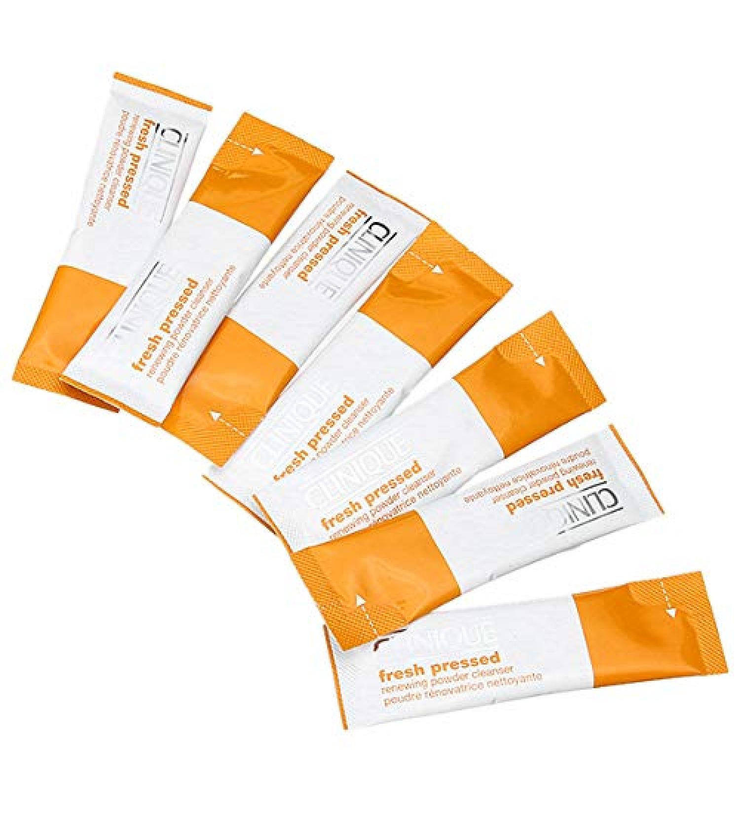 Clinique Fresh Pressed Renewing Powder Cleanser With Pure Vitamin C 28 Count (Pack of 1)
