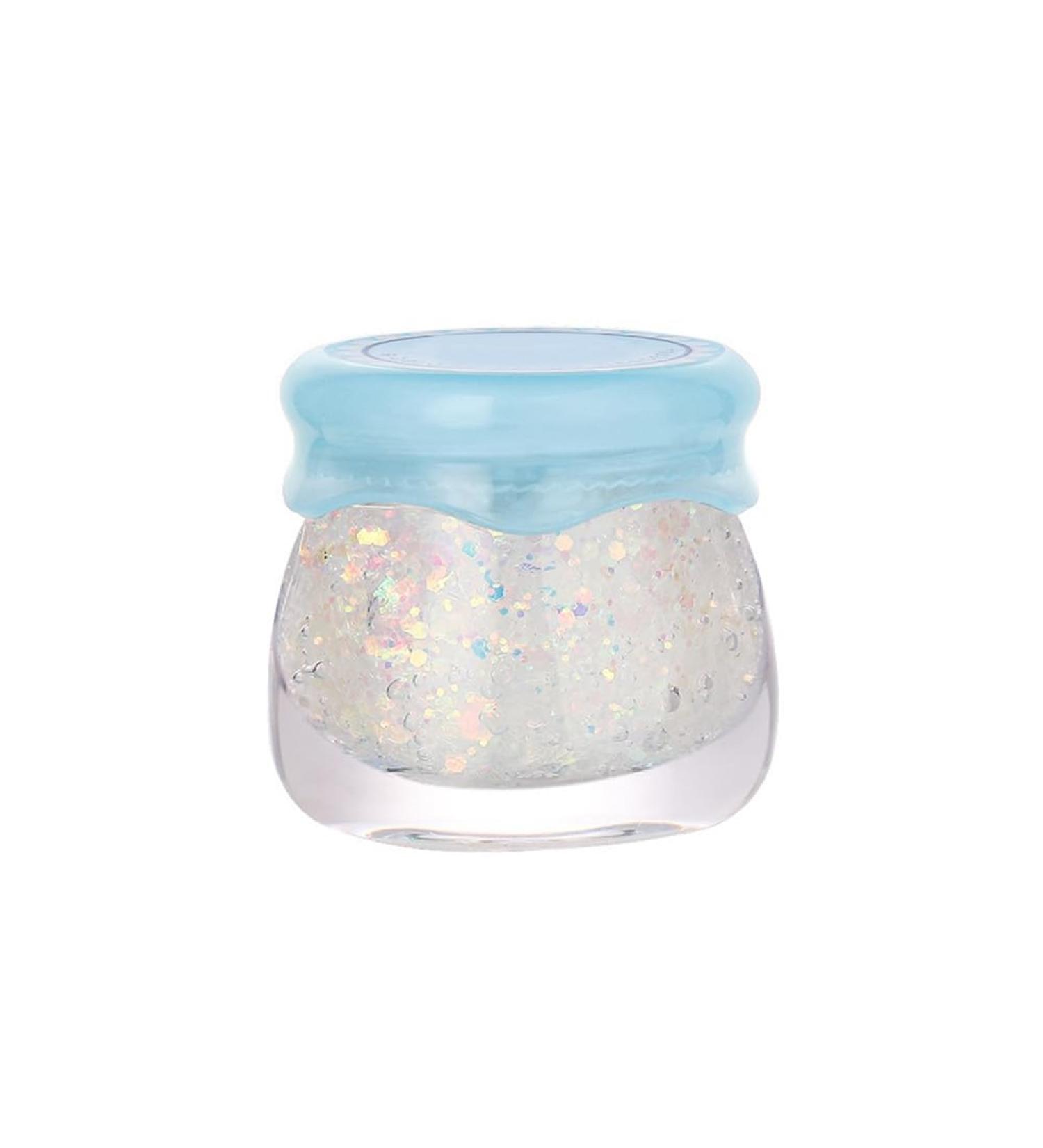 Knadgbft Eye Glitter Eyeshadow Hair Glitter Gel Long Lasting Sparkling Sequins Festival Shinny Decoration Party - Buy Online on GoSupps.com