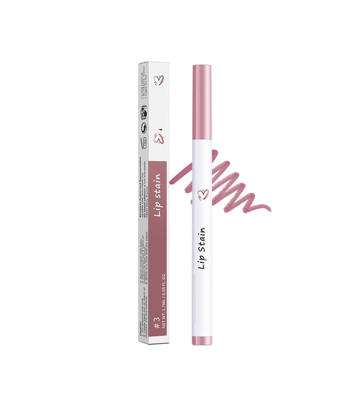  SONGVISON 2-in-1 matte lipstick with lip liner and lipstick effect highly pigmented waterproof extremely long-lasting color-resistant natural finish for makeup - Buy Online on GoSupps.com