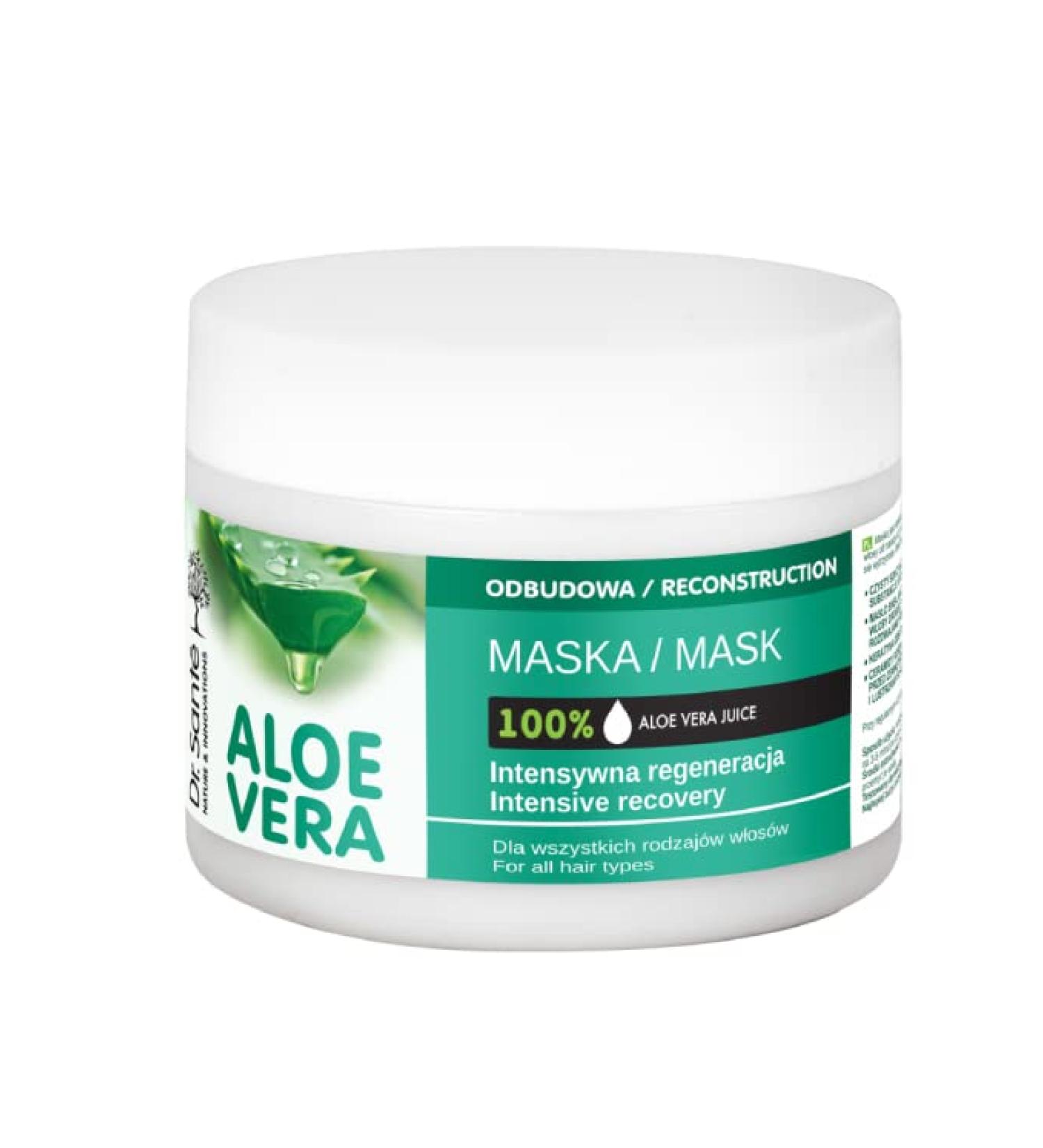 Dr Sante Aloe Vera Reconstruction Hair Mask Intensive Recovery Damaged Hair 300ml