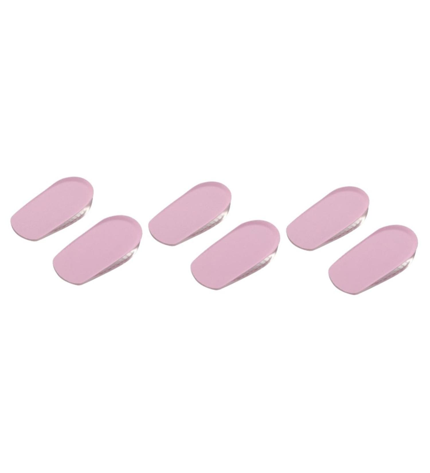 3 Pairs PU Heel Inserts - Invisible Height Increase Insoles for Comfort & Style - Buy Online on GoSupps.com