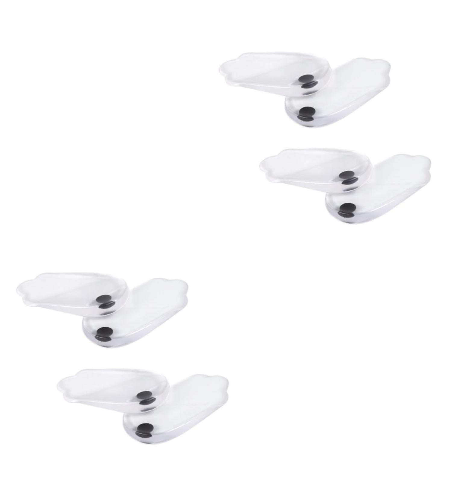 NOLITOY Orthopedic Insoles - 4 Pairs O/x Leg Correction Shoe Pads | Plantar & Flat Feet Support - Silicone Gel Orthotic Insoles for Comfort & Stability - Buy Online on GoSupps.com