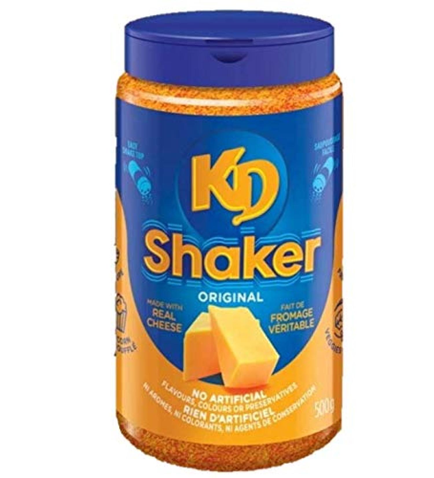 Original KD Shaker 500g/17.6oz, Real Cheese Powder, (Imported from Canada)