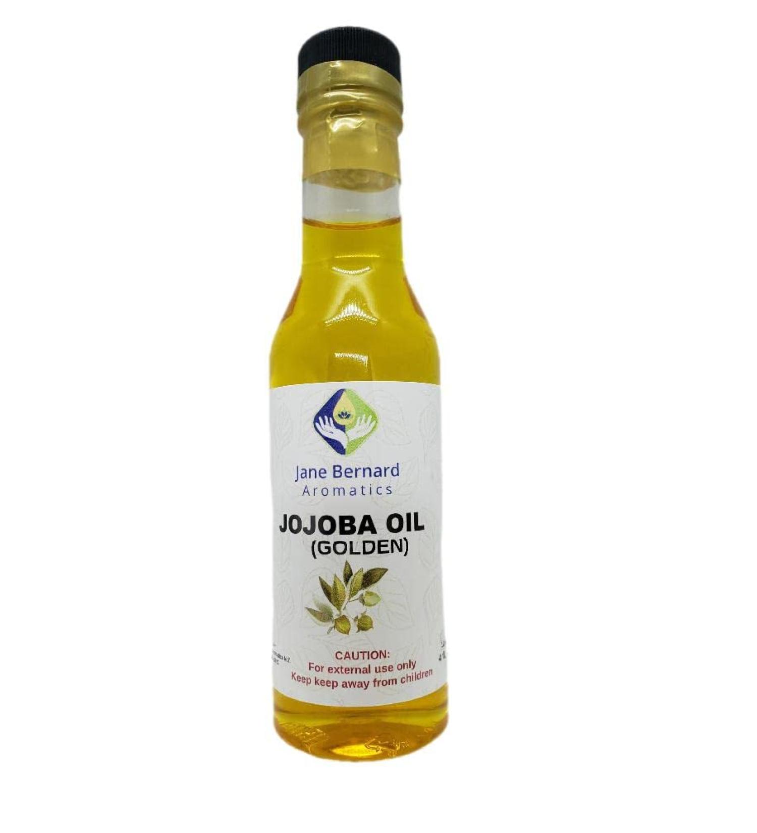 100% Pure Organic Jojoba Oil - 4 Oz for Face Hair & Body Moisturizer | International Shipping Available - Buy Online on GoSupps.com