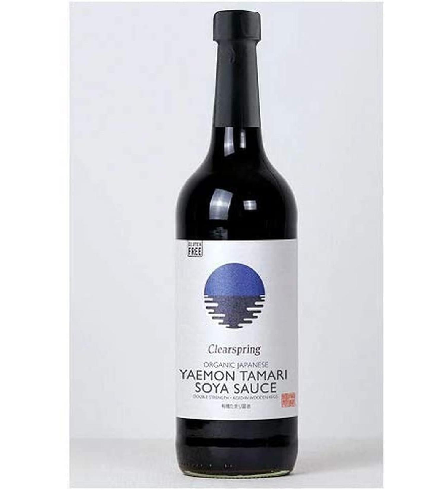 Clearspring Organic Japanese Yaemon Tamari SOYA Sauce Double Strength 250ml