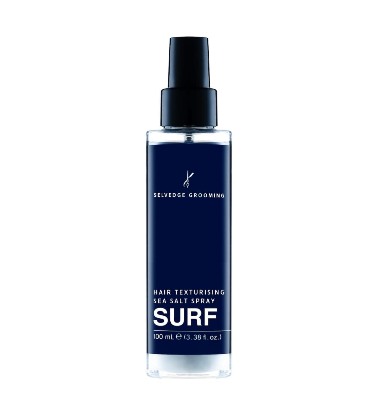 Surf Hair Texturizing Sea Salt Spray for Men Body & Texture Men's Hair Spray Matte Finish Made in Italy 3.38 fl oz - Buy Online on GoSupps.com
