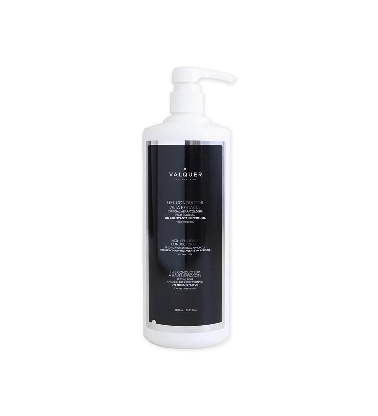 Valquer Body & Facial High Efficiency Conductive Gel 1000ml - For Professional Ultrasound, Electrotherapy, RF, Cavitation, IPL, Laser - Pack of 1 - Buy Online on GoSupps.com