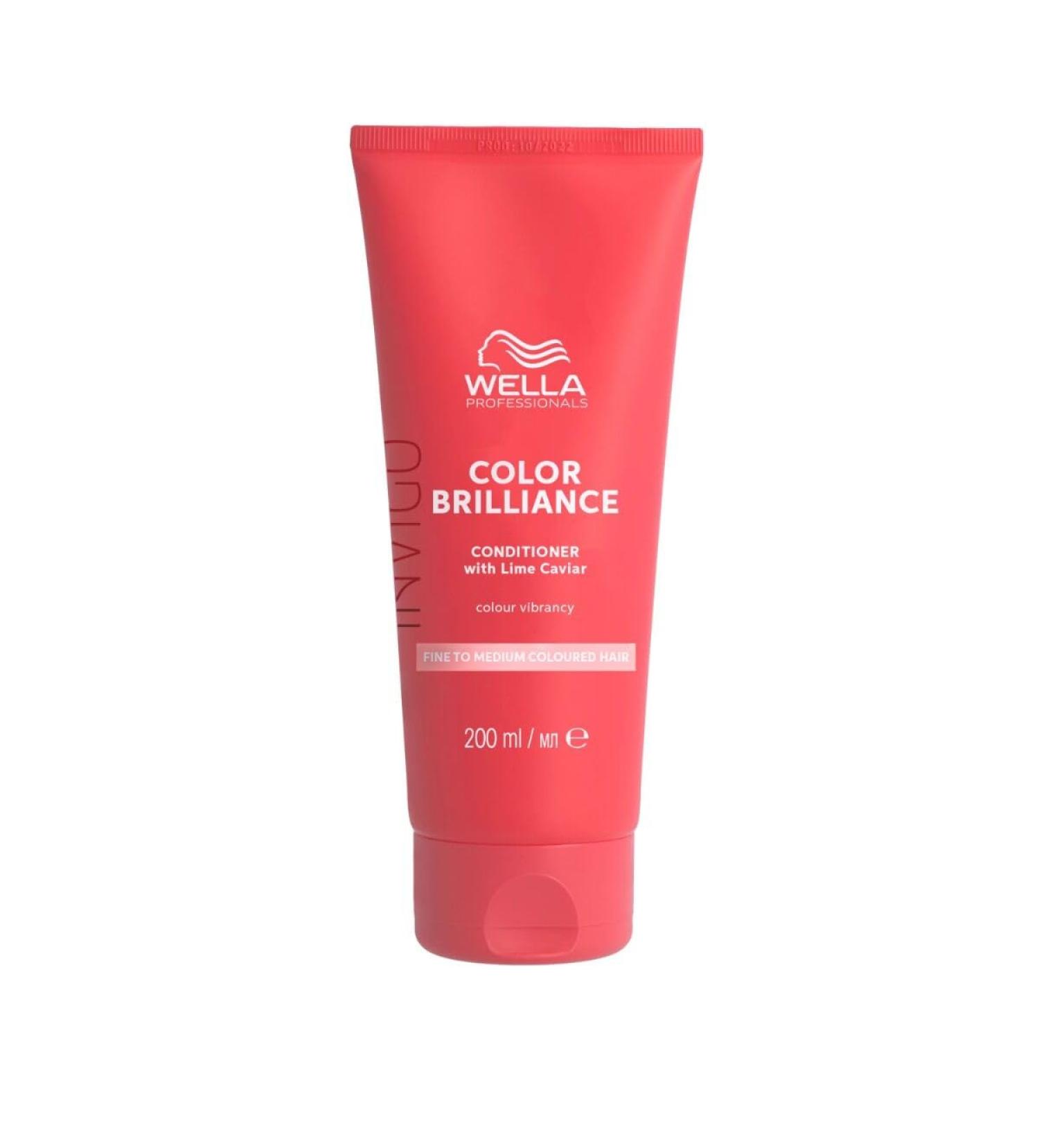 Wella Professionals - Color Brilliance Apr s-shampoing pour cheveux color s fins normaux - 200ml