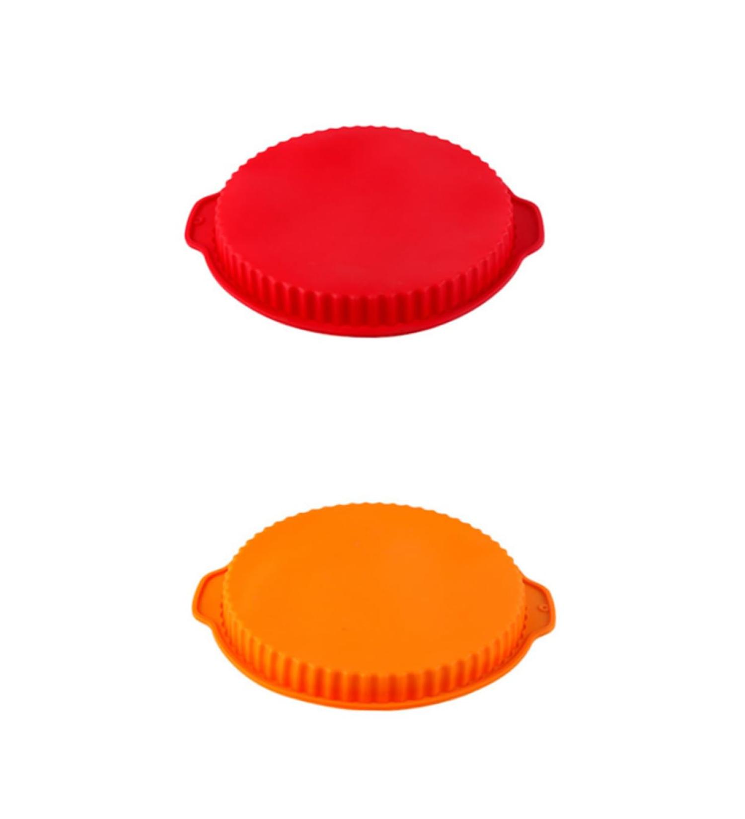 Zerodeko 1pc Muffin Top Pans for Baking Reusable Silicone Baking Cups Cookie Molds Candy Molds Non Stick Silicone Mold Fondant Mold Hand Mold Circle Cookie Cutters Gummy Mold Cake Chocolate 31 X28.5CM Red - Buy Online on GoSupps.com