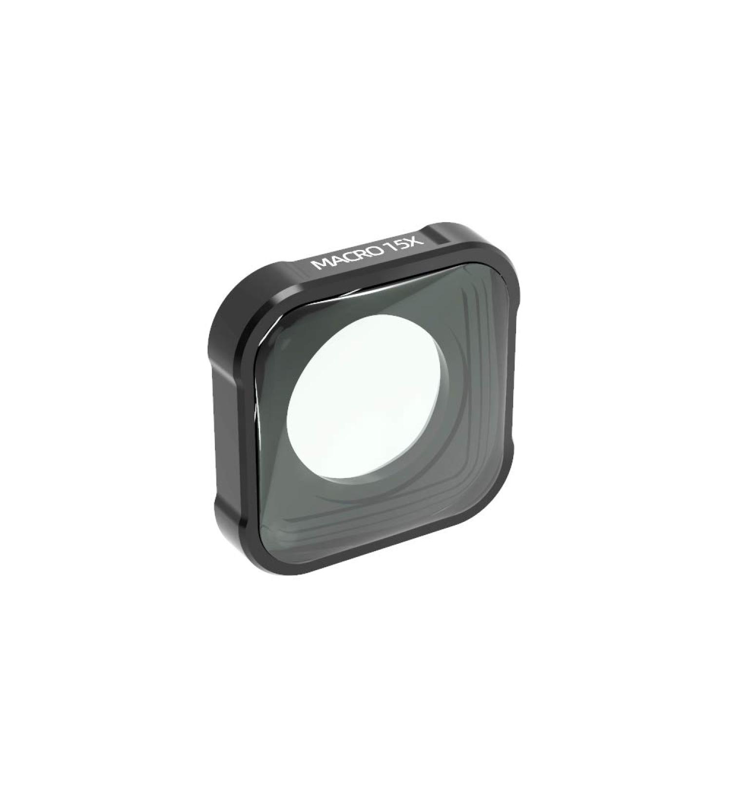 QKOO 15X Macro Lens for GoPro Hero 9/10/11 Black - Close-Up Filter for Sport Action Camera - Easy Replacement for Standard Protective Lens - Buy Online on GoSupps.com