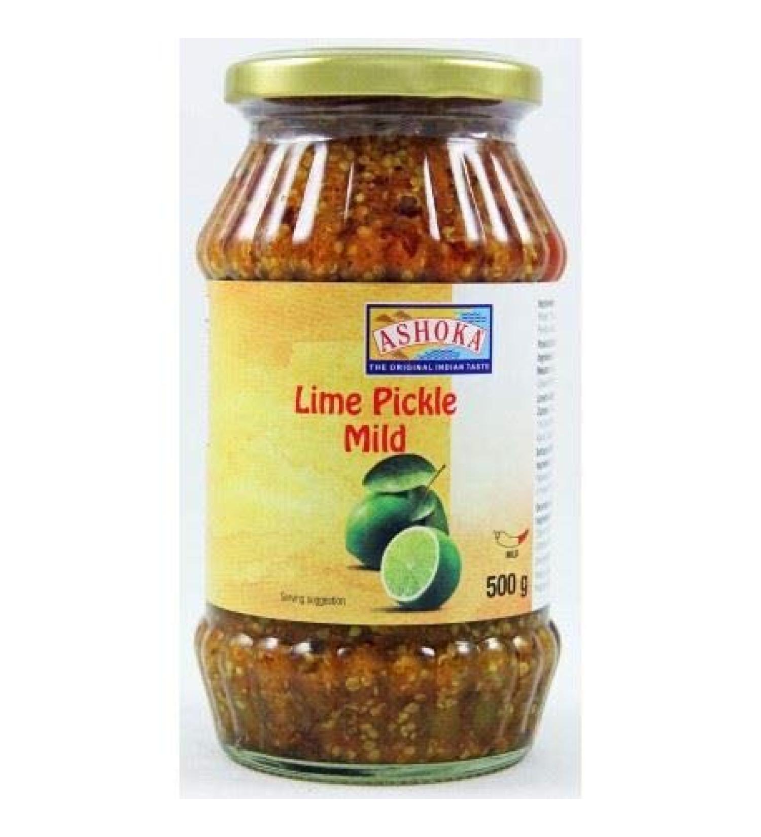 Ashoka Lime Pickle Mild 500g Lime Pickle Mild 500g 500 g (Pack of 1)
