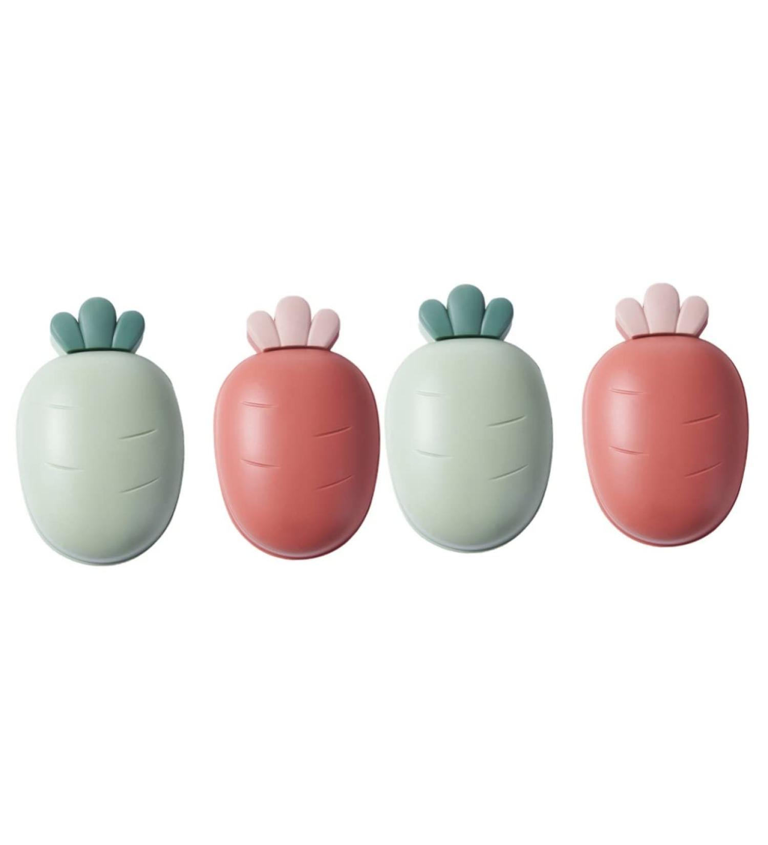 Ciieeo 4 Pcs Boxes Soap Box Draining Container Plastic Containers Plastic Soap Dispenser Storage Stand Ornament Container Portable Paper Towel Holder Soap Case Travel Pp Protector - Buy Online on GoSupps.com