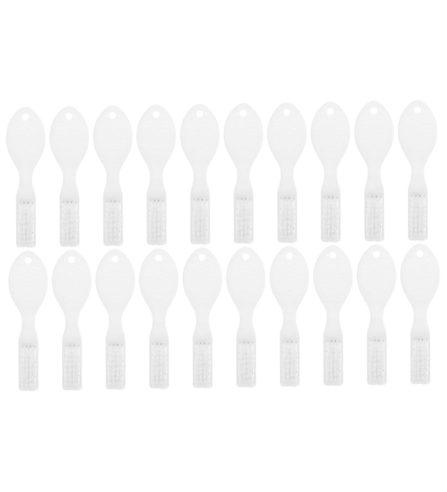 Seaesfoufu Mini Travel Toothbrush | Soft Handle & Nylon Accessories for Hiking & Daily Use - Pack of 20 - Buy Online on GoSupps.com