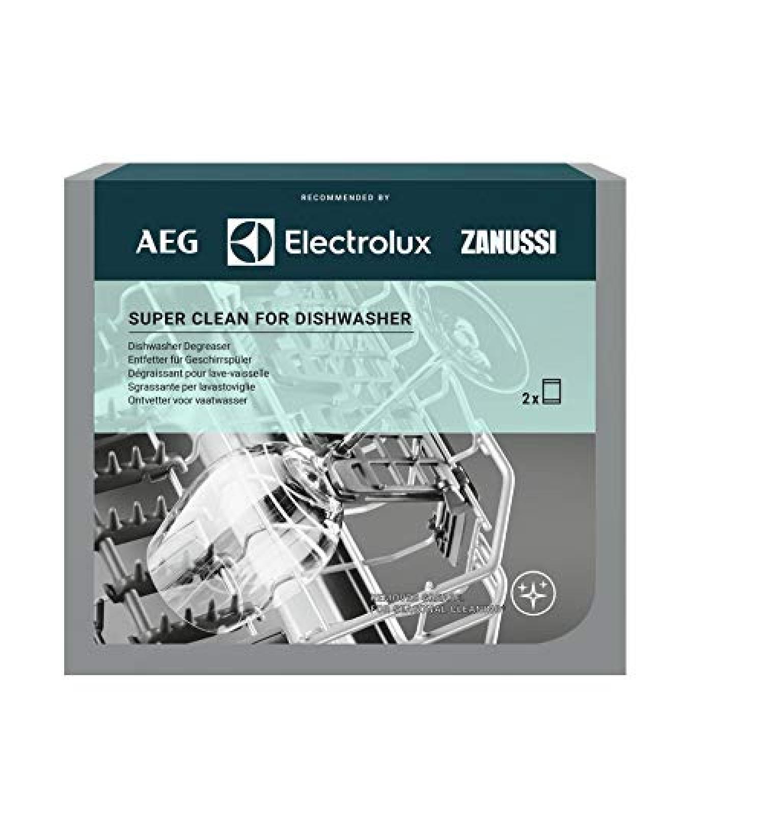 DEGREASER FOR CLEANING DISHWASHER 50284847006 ELECTROLUX REX AEG 4055008728 2 BAGS OF 50G - Buy Online on GoSupps.com